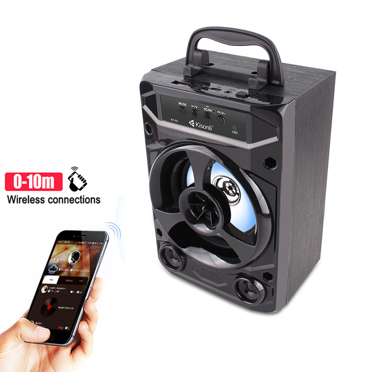 Mini DJ Gadgets Electronic Speakers BT LED Wireless Woofer Speaker Cheap Price