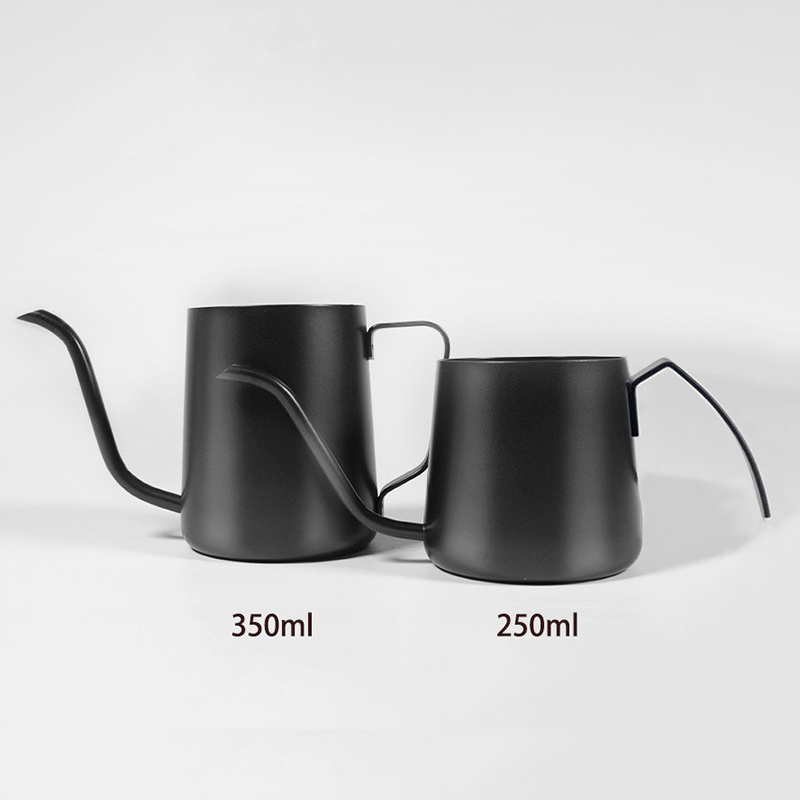 Long Narrow Spout Small Portable Stainless Steel Drip Pot For Water Tea Hotel Home Travel Camp Gooseneck Coffee Kettle