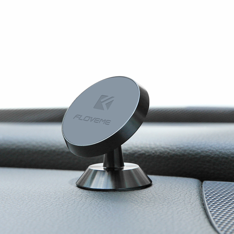 1 Sample OK FLOVEME 360 Rotating Cell Phone Car Holder Magnetic Car Mount Stand Mobile Phone Holder For iPhone For Samsung