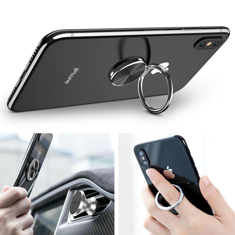 Strong Adhesive 360 Rotating Phone Stand Slim Metal Phone Ring Holder Finger Grip Mobile Cell Phone Holder Ring Handyhalter