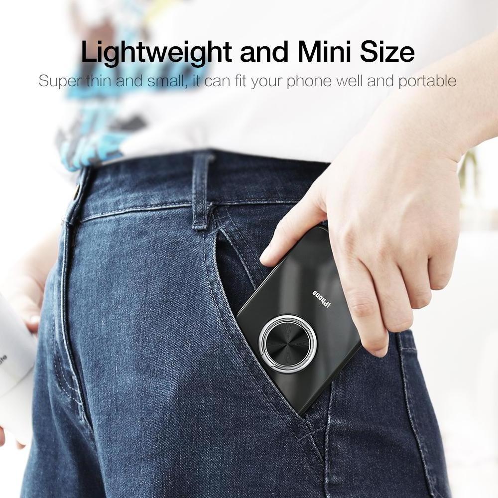 Strong Adhesive 360 Rotating Phone Stand Slim Metal Phone Ring Holder Finger Grip Mobile Cell Phone Holder Ring Handyhalter