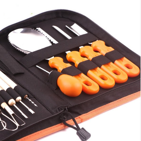 2021 how selling 13pcs/Set halloween Pumpkin Carving Modeling  Carving Knives For halloween carving kit in event