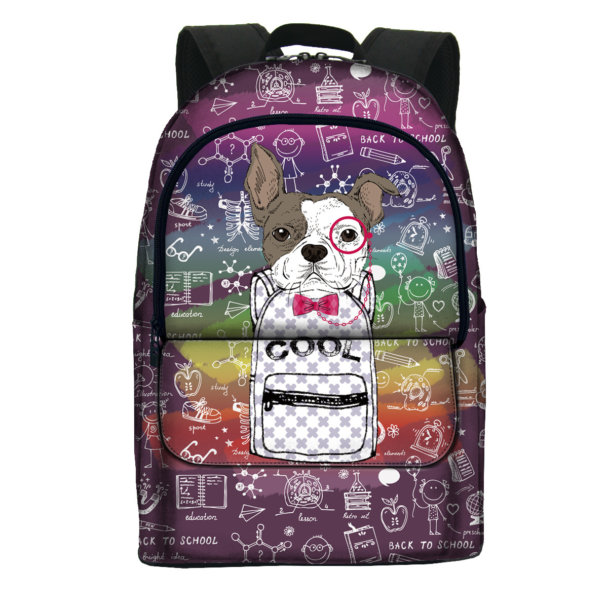 Custom Print Design Backpack Bags for Kids Backpack with Eyes New Product Hot Selling Custom Backpack