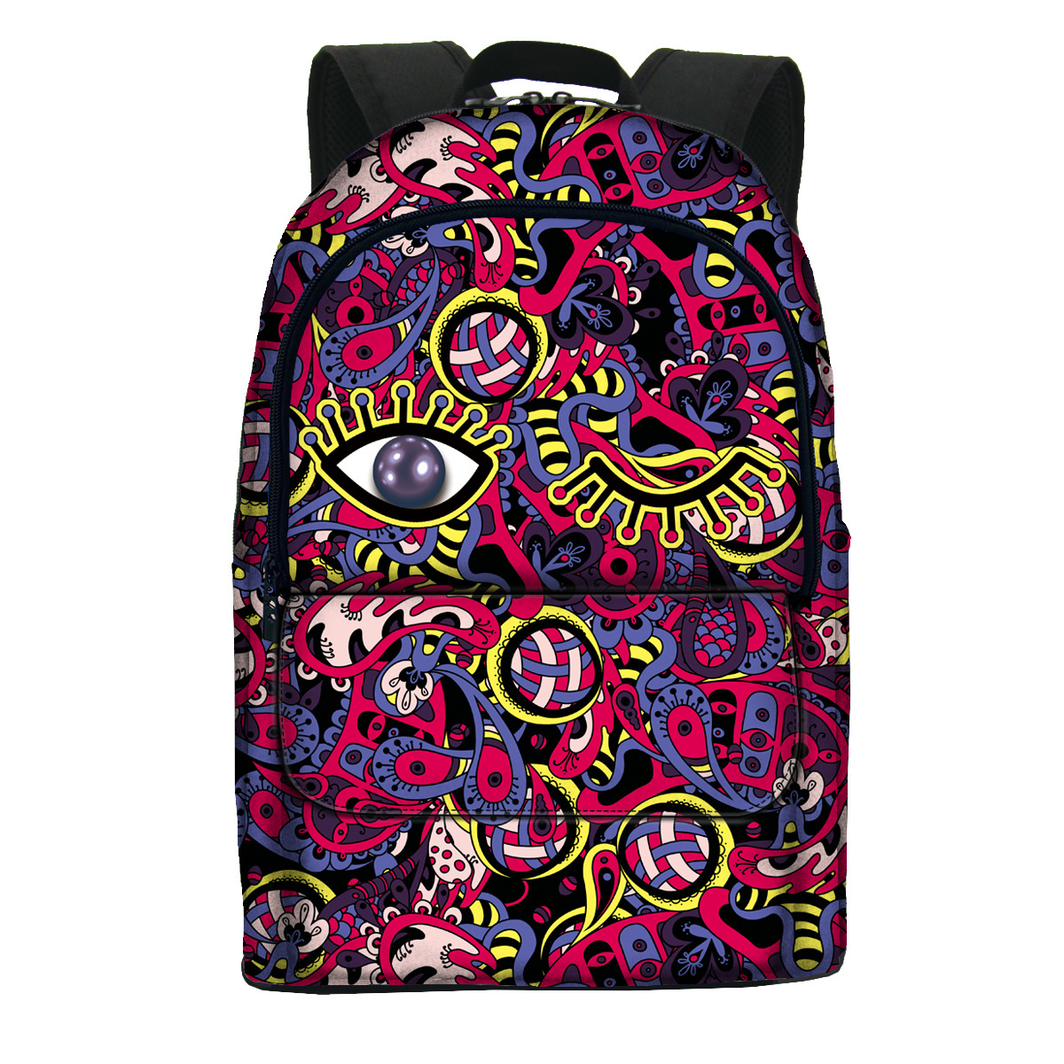 Custom Print Design Backpack Bags for Kids Backpack with Eyes New Product Hot Selling Custom Backpack