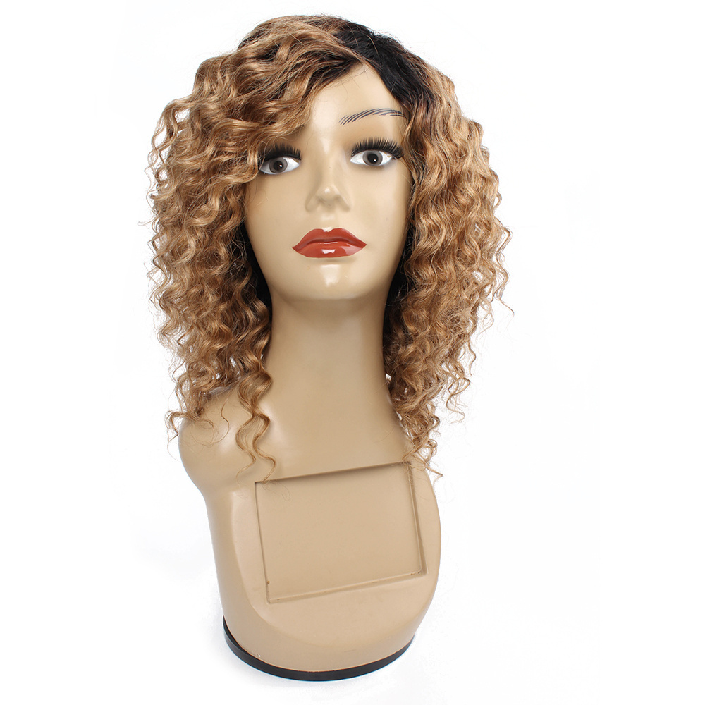 Customized Label Hot Selling 1b 27 Deep Wave Ombre Brazilian Hair wig