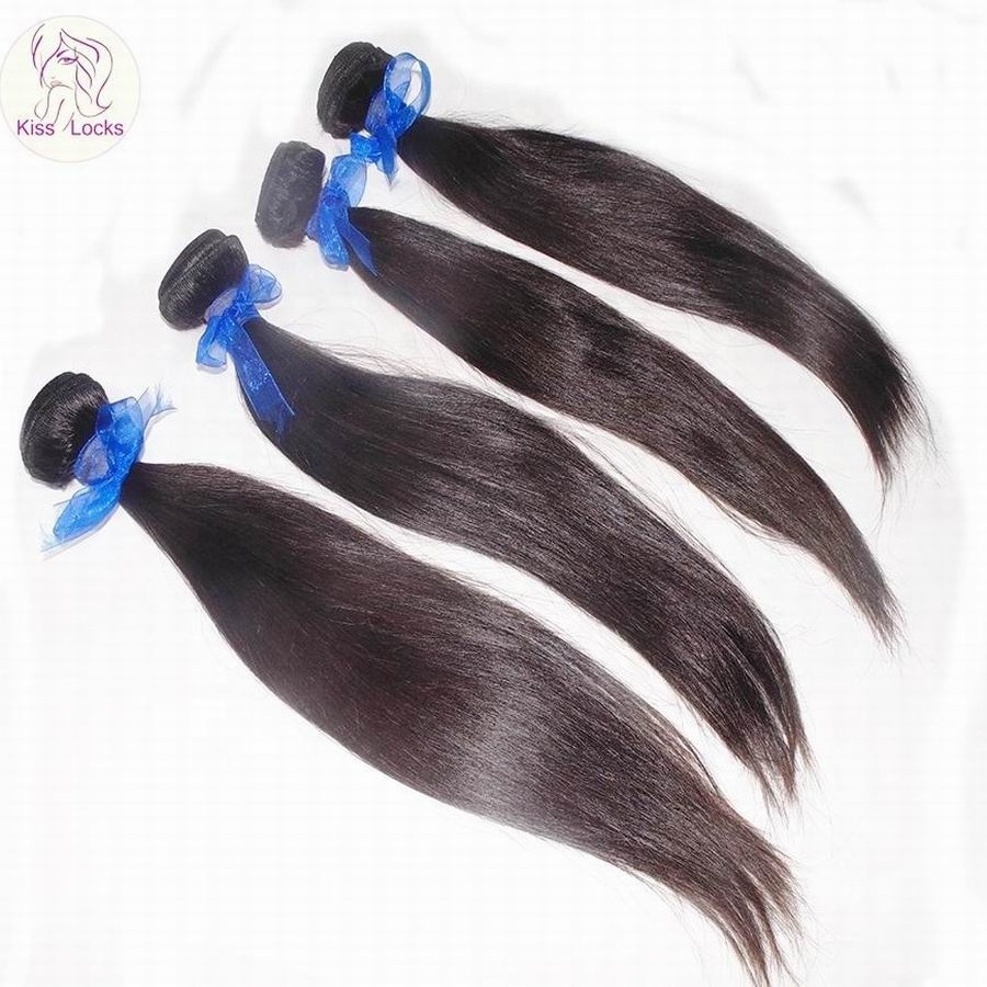 raw asian Armenian straight Virgin unprocessed human hair weave machine wefts Wholesale deals