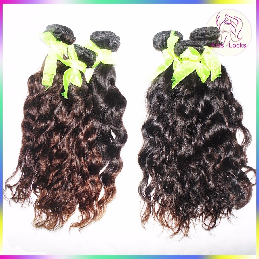 Top quality uzbekistan irgin Hair Weave 4 bundles Fabulous Natural water wave Hair