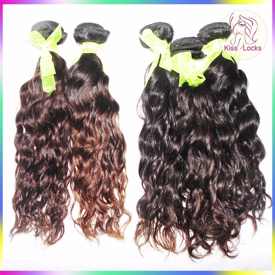 Top quality uzbekistan irgin Hair Weave 4 bundles Fabulous Natural water wave Hair