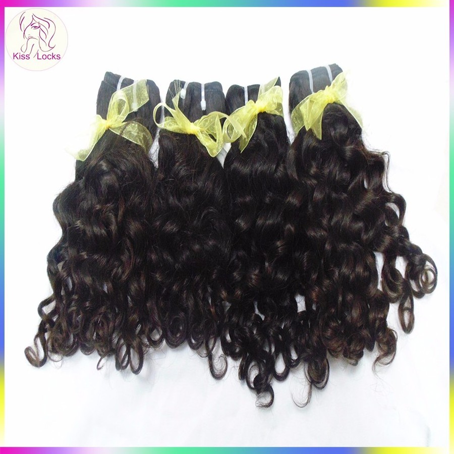 Factory price Laotian deep curly hair weave bundles raw hair best selling products and top quality