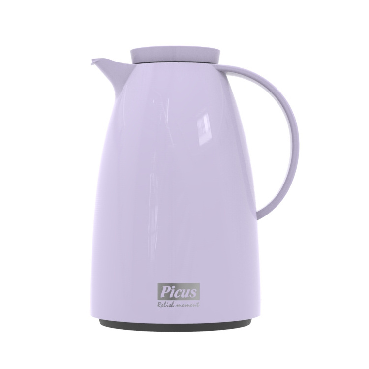 0.5L/1.0L/1.5L/2.0L plastic body and glass liner vacuum jug keep water hot and cold vacuum coffee carafe