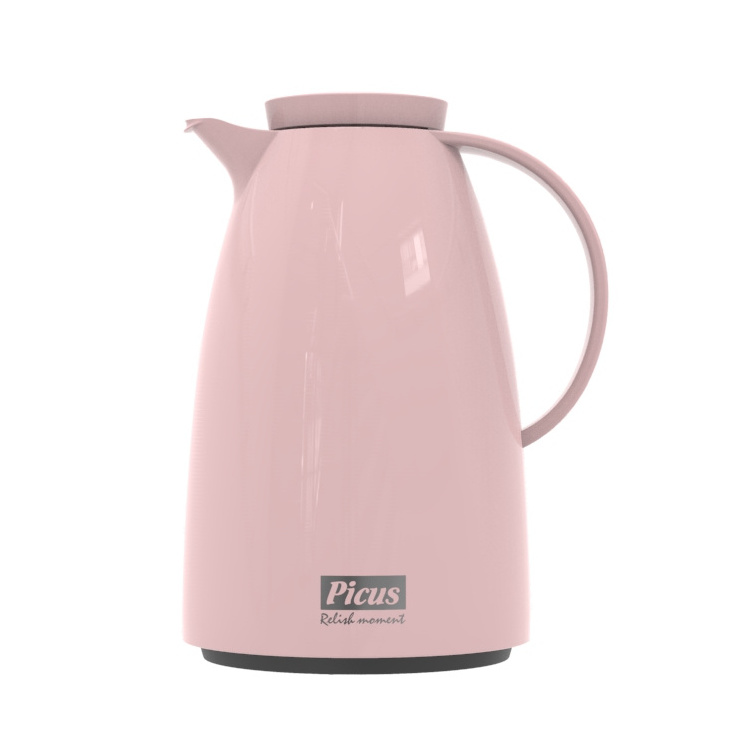 0.5L/1.0L/1.5L/2.0L plastic body and glass liner vacuum jug keep water hot and cold vacuum coffee carafe