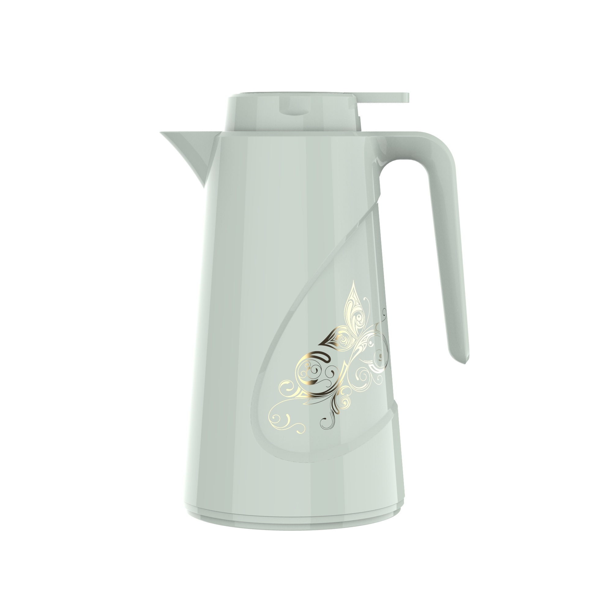 1.0L/2.0L PP OUTER WITH GLASS LINER VACUUM JUG WITH PP OUTER VACUUM JUG THERMOS TEA POT  ARABIC COFFEE POT