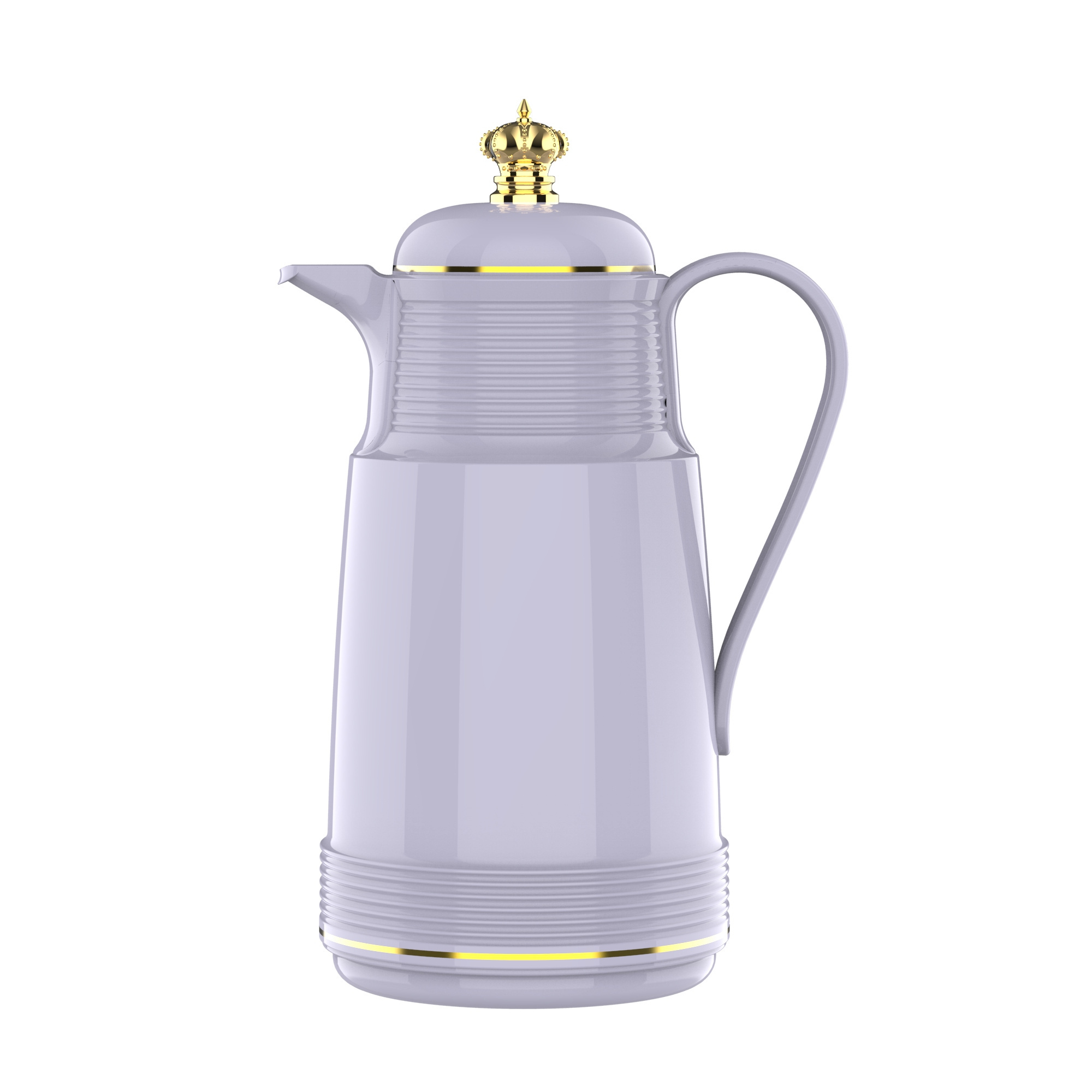 Picus 0.6L/1.0L thermal arabic dallah coffee jug  glass inner vacuum jug plastic outer  vacuum flask tea pot