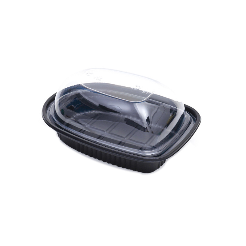 Rotisserie Chicken Roaster Container Plastic Disposable Take Out Containers Carrier with Clear High Dome Lid with Covers