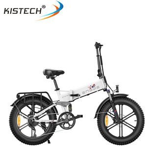 EU Stock ENGWEI ENGINE X Ebike 20inch Fat Tires 48V 13AH Battery 250W Motor 25km/h Speed Electric Folding Bicycle