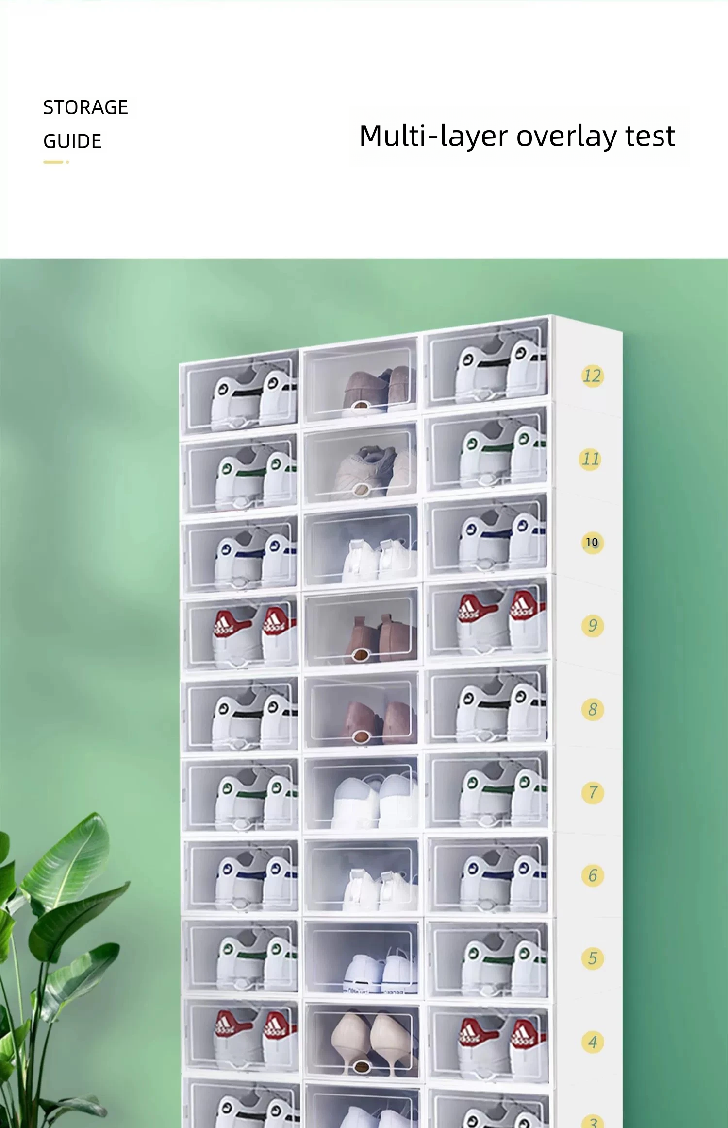 Hot Sell Durable Hanging Storage Shoe Organizer Over Door Storage Hanging Storage RackShoe