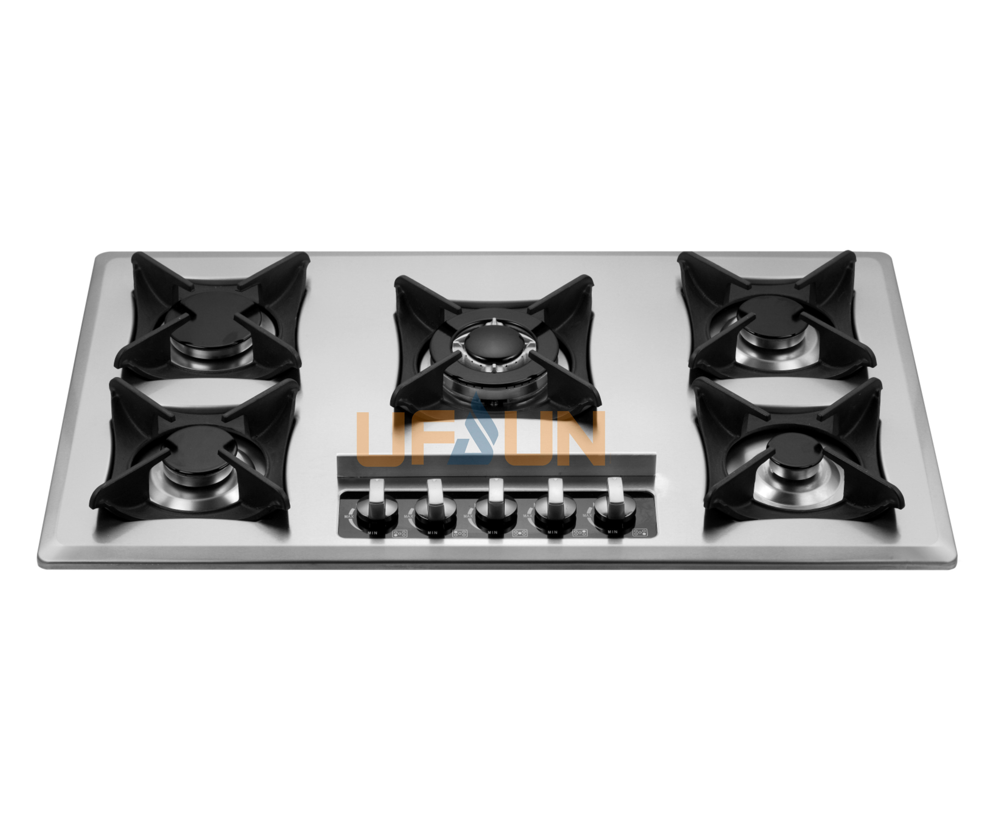 Italy hot selling OEM Design 60/90cm 4/5/6 Burners built in Gas stove LPG/NG high efficiency Butane gas burners Cooktops