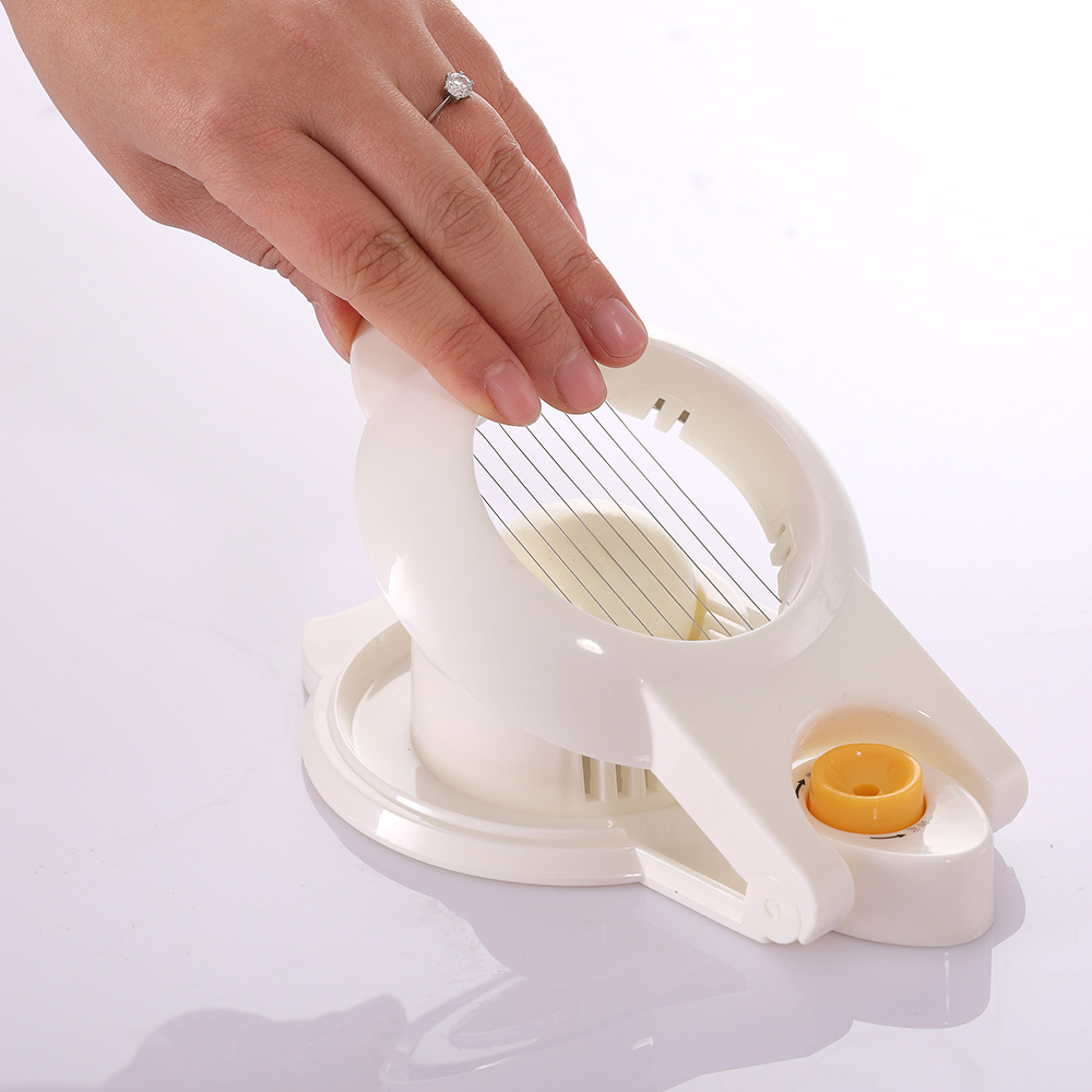 factory custom color cheap plastic  boiled egg slicer cutter