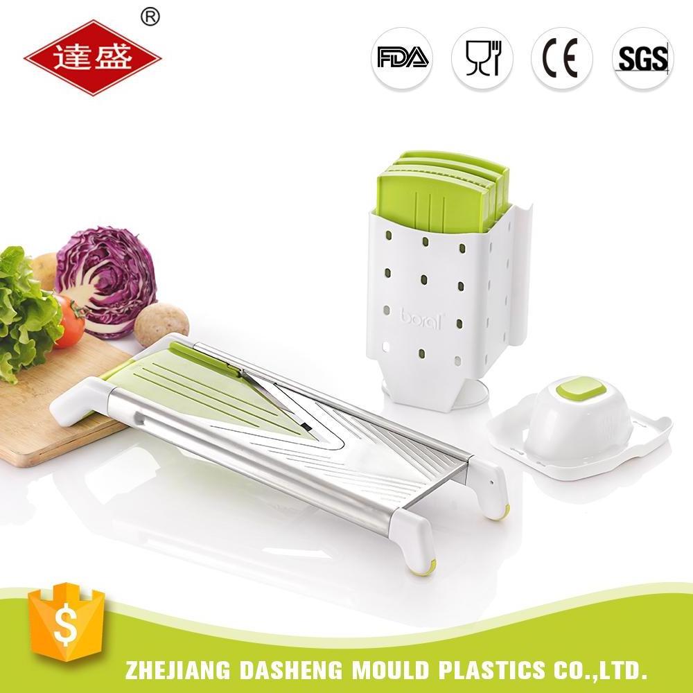 5-blade stainless steel salad making food cabbage lemon tomato garlic onion potato mandoline V vegetable slicer