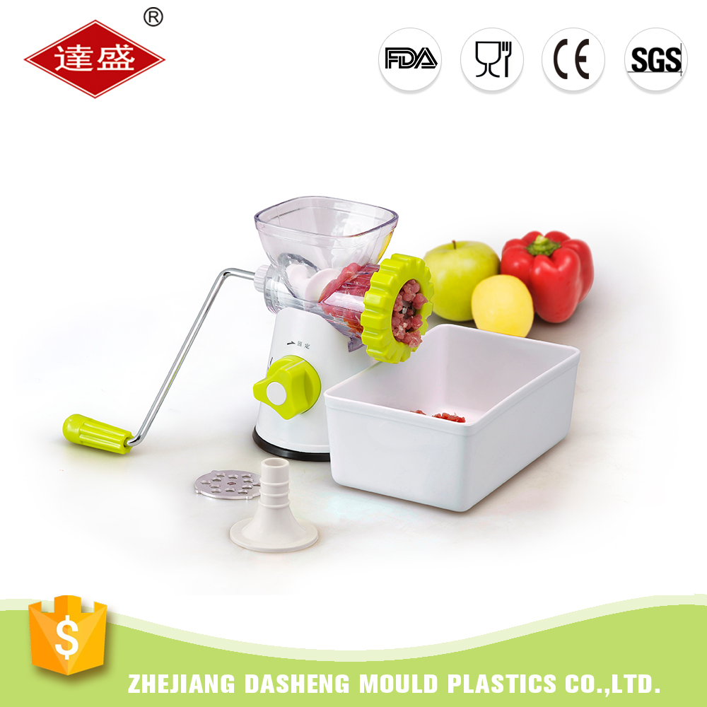 Top manufacturer best price plastic manual meat grinder