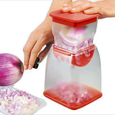 Kitchen Vegetable Tools Garlic Press Presser Onion Chopper Garlic Mincer Slicer Dicer Grater