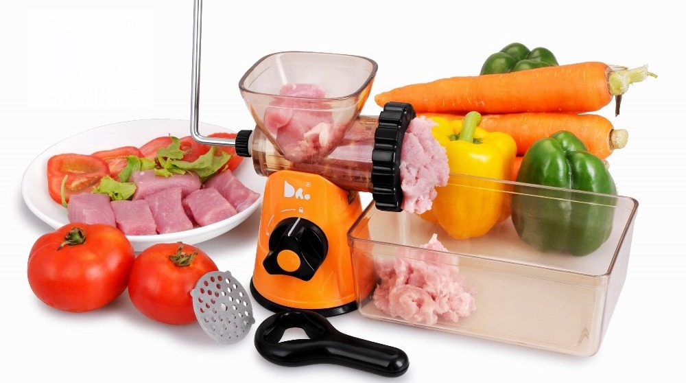 kitchen helper hand operated vegetable chopper meat grinder