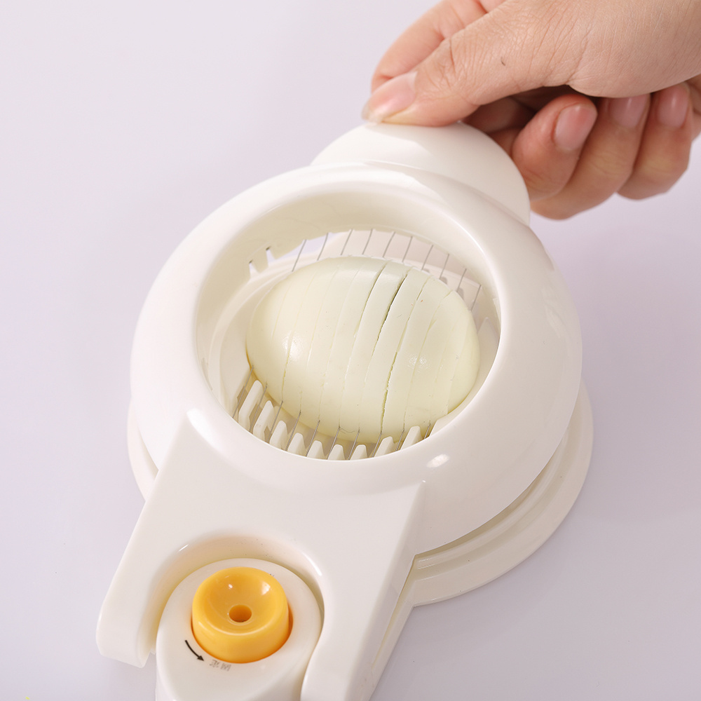 factory custom color cheap plastic  boiled egg slicer cutter