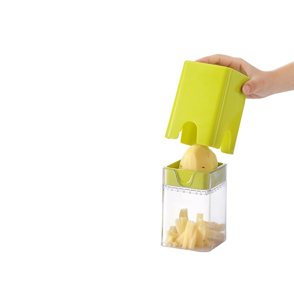 Factory best price manual ricer sweet cube chip fry potato cutter for home use