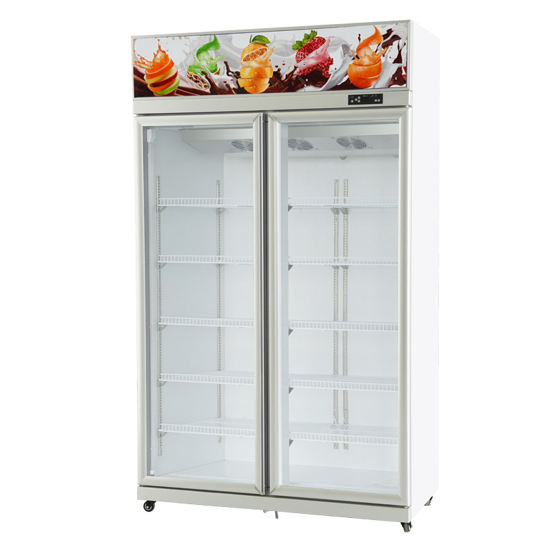 Wholesale supermarket freezer wine large capacity restaurant pepsi refrigerator