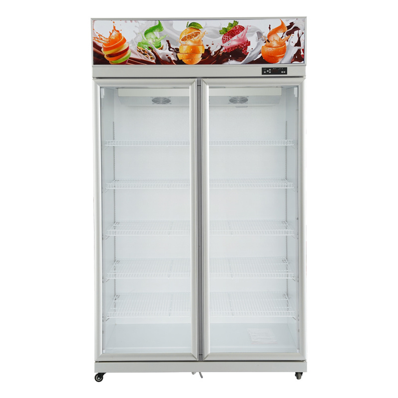 Wholesale supermarket freezer wine large capacity restaurant pepsi refrigerator