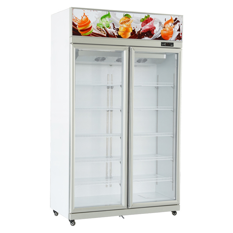 Wholesale supermarket freezer wine large capacity restaurant pepsi refrigerator