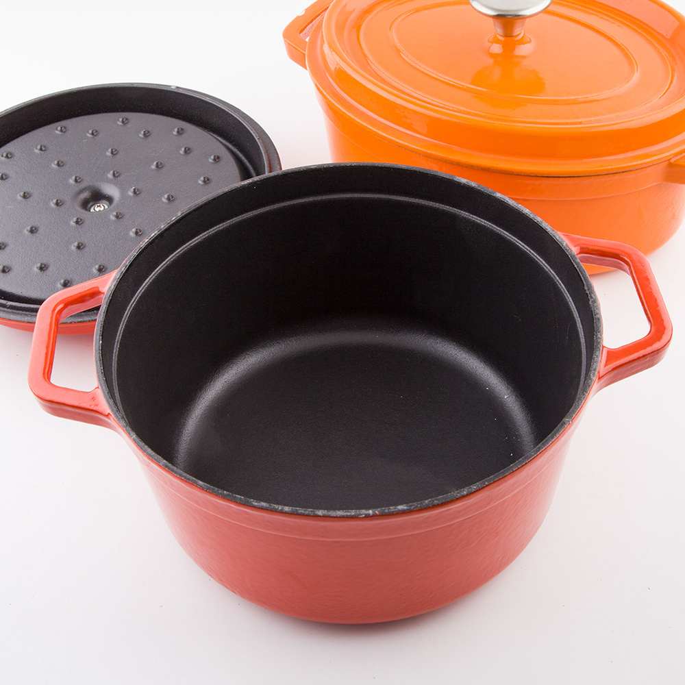 Kitchen Accessories Enameled Cast Iron Casserole Cookware Soup Pot Stewed Cooking Pot Kitchenware