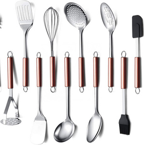 Utensilien Cuisin Utensilios De Cocina High Quality 12 Pieces Kitchen Accessories Utensils Set Stainless Steel Cooking Tools