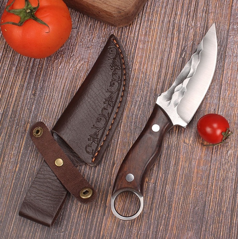 Cuchillos Messer Multifunction Portable Outdoor Fruit Knives Meat Cut Stainless Steel Handmade Forged Kitchen Chef Parring Knife