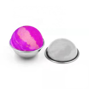 Hot Sale Stainless Steel Soap Mold Hemisphere Cake Bath Bomb Mold