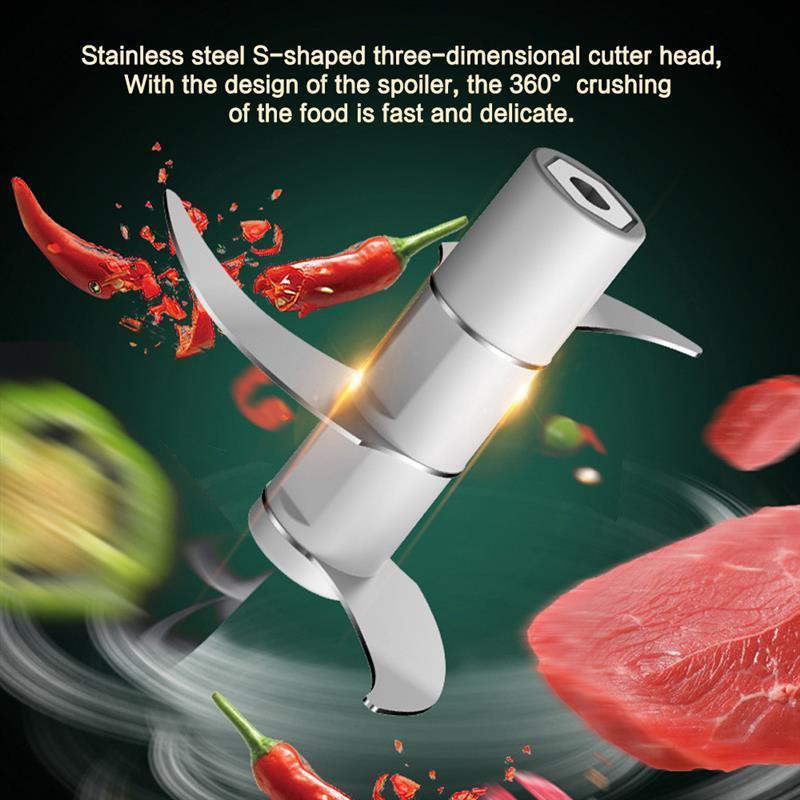 250ml Mini USB Wireless Electric Garlic Masher Press Mincer Vegetable Chili Meat Grinder Food Chopper Kitchen Tools