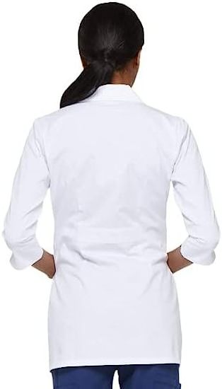 Professional Women Scrubs Lab Coats nurse coat men doctor's overall Unisex hospital scrubs uniforms white gown