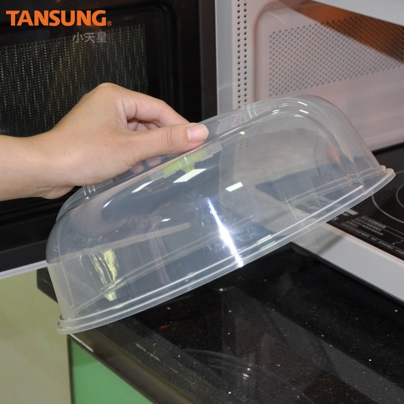 Hot Selling Products Plastic Clear Round Microwave Dome Plate Cover