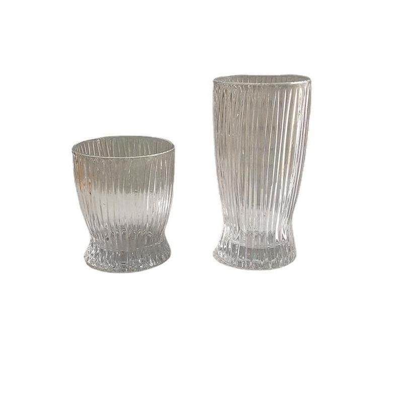 Glass Cups For Home And Bar Tasse En Verre Mug 16 Oz Top Selling Unbreakable Hight Quality Oem/Odm Crackle Wine Glass