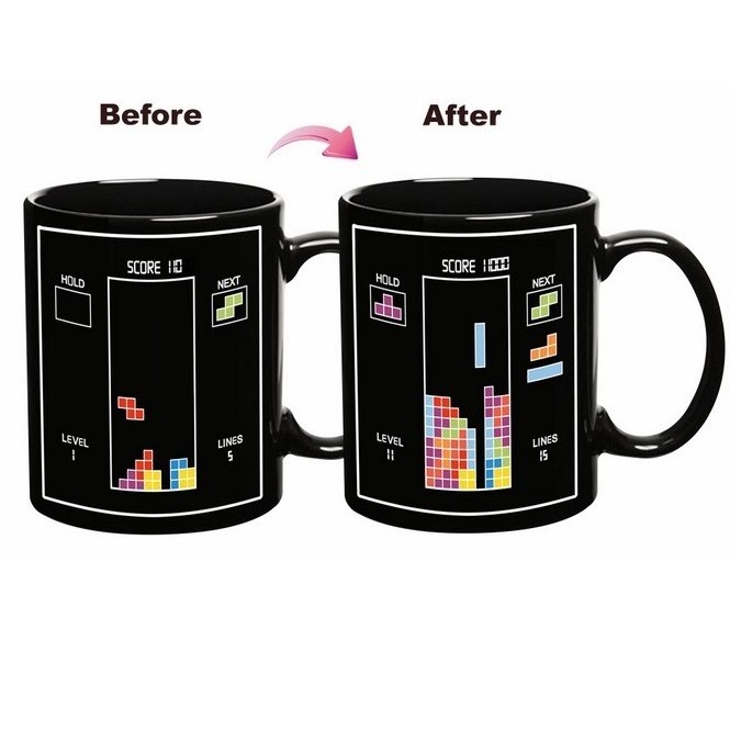 Wholesale color changing electric temperature sensitive mug ceramic coffee mug magic cup