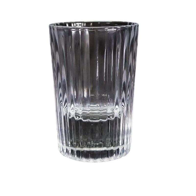 Glass Cup shot glas  bedrukt Beer Good Quality Glas Bottle Wine Glasses Unbreakable Double Wall Set Glass Cup With Handle