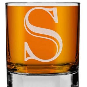 hot round wholesale crystal whiskey glass with sand etched logo   glass whiskey tumbler with sand blaste logo