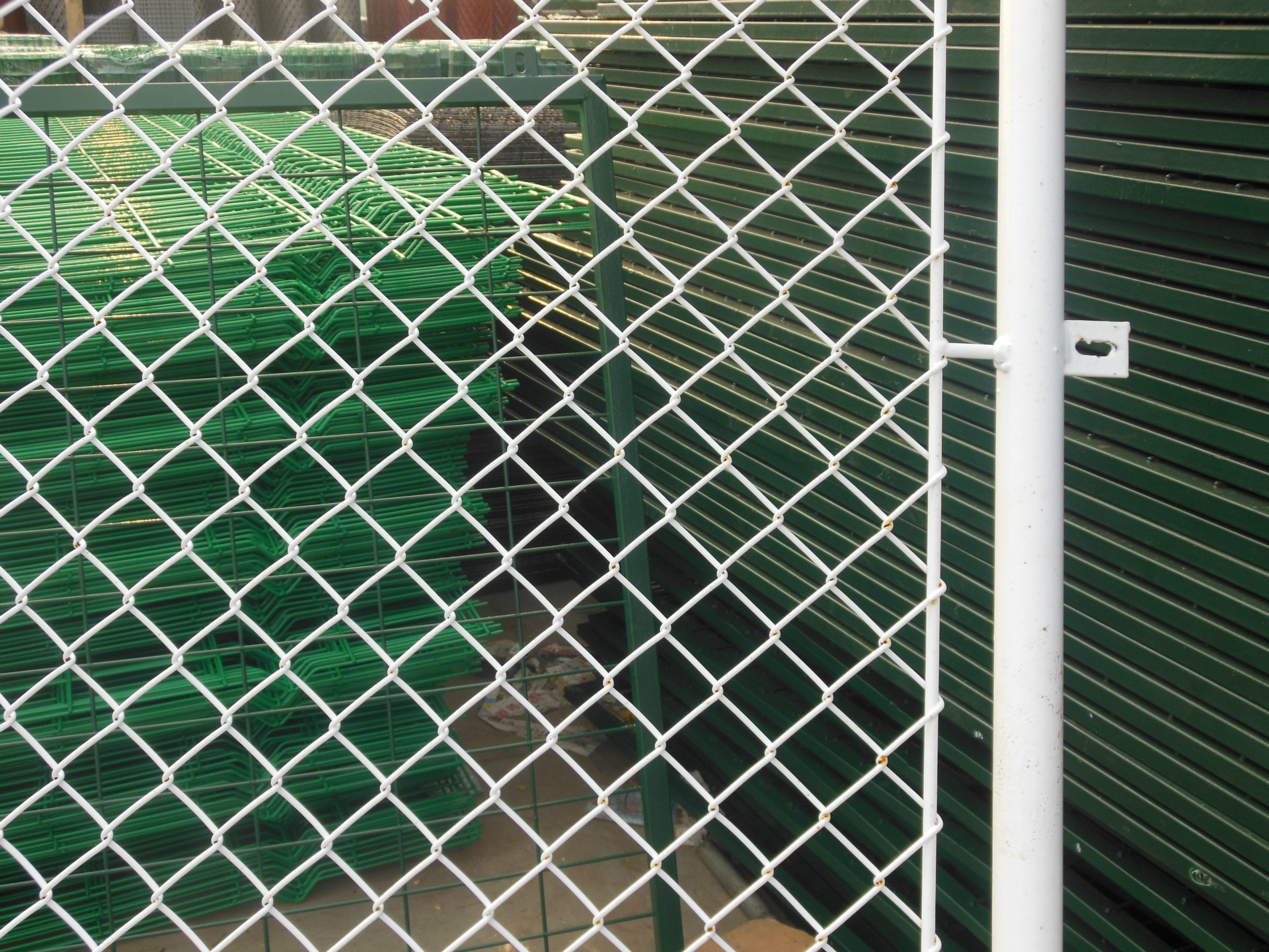 America Removable Fence Construction Site Temporary Chain Link Fence