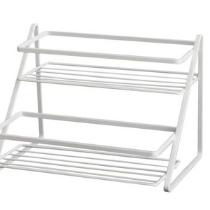 2 Tier Metal Standing Organizer Shelf Storage Holder Spice rack