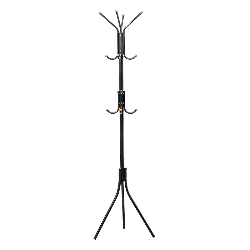 Hot Selling Metal Coat Rack with 3 Tier 12 Hook, Free Standing Coat Hat Hanger Organizer Rack Clothing Display and Hat Rack