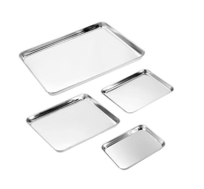 Stainless Steel Baking Tray Bread Cookie Pan