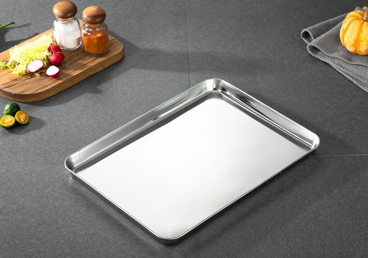 Stainless Steel Baking Tray Bread Cookie Pan