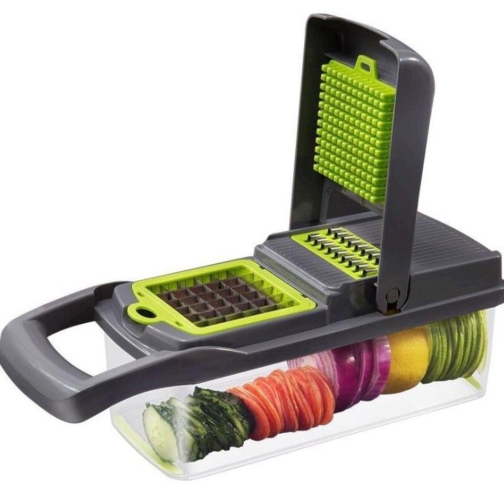 Kitchen Knife Shredded Slicer Manual Handle Feature Vegetable Twister Chopper Cutter happy chopper