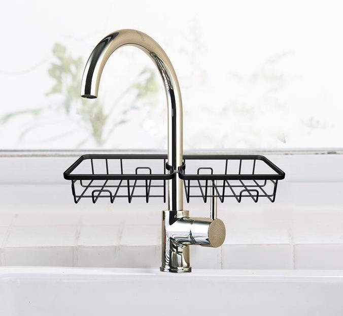 Manufacturers direct bathroom soap shelves creative sink storage kitchen shelves faucet sponge holder