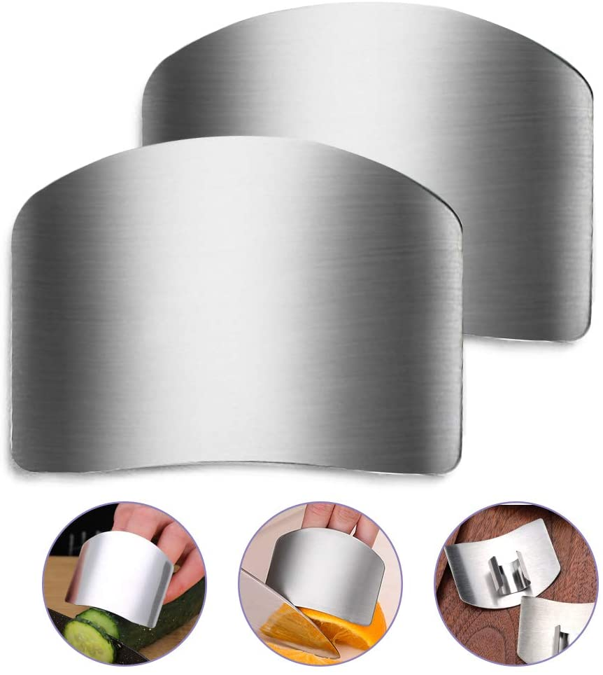 Stainless steel finger protectors are suitable for cutting knives/cutting protectors for kitchen tools